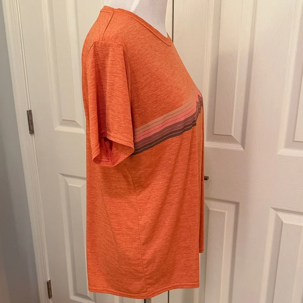 Patagonia Orange Wave Graphic Tee - Picture 4 of 6